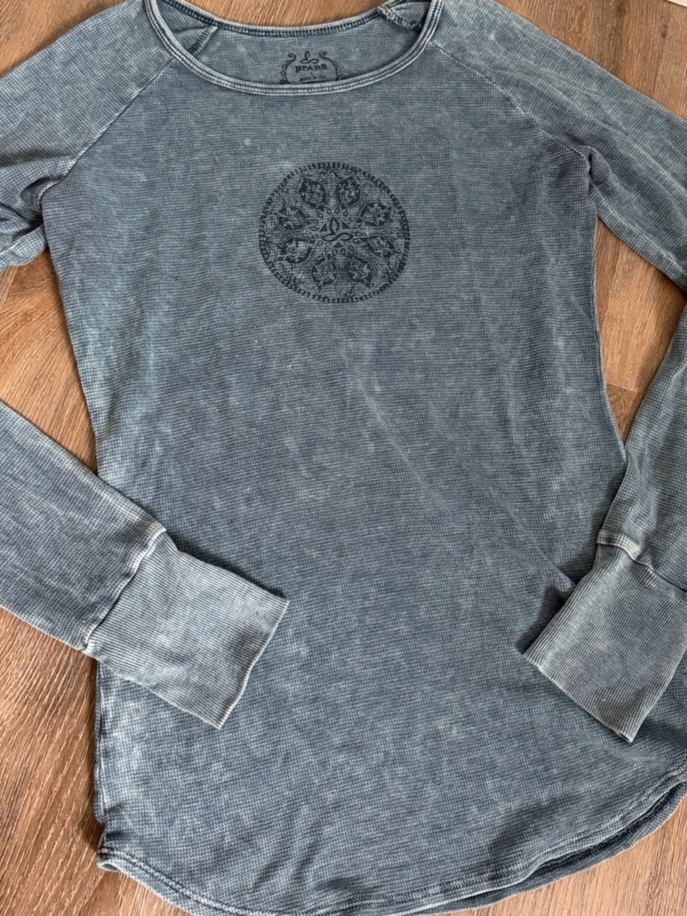 Prana Mandala Long Sleeve Shirt Size Large